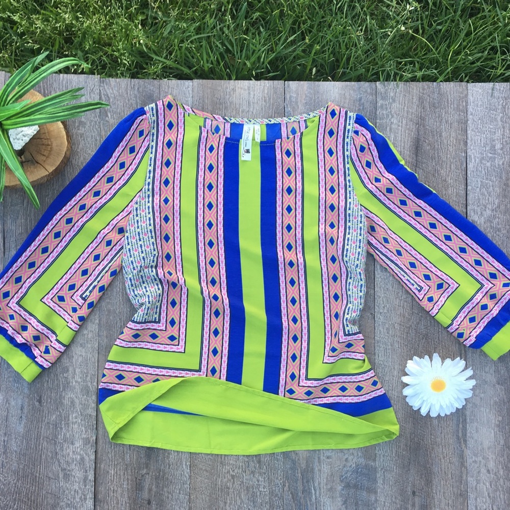 PINK OWL 🦉 PATTERNED BLOUSE